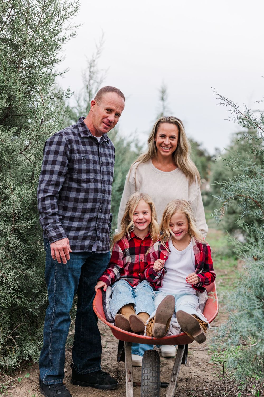 Family photography session with candid moments