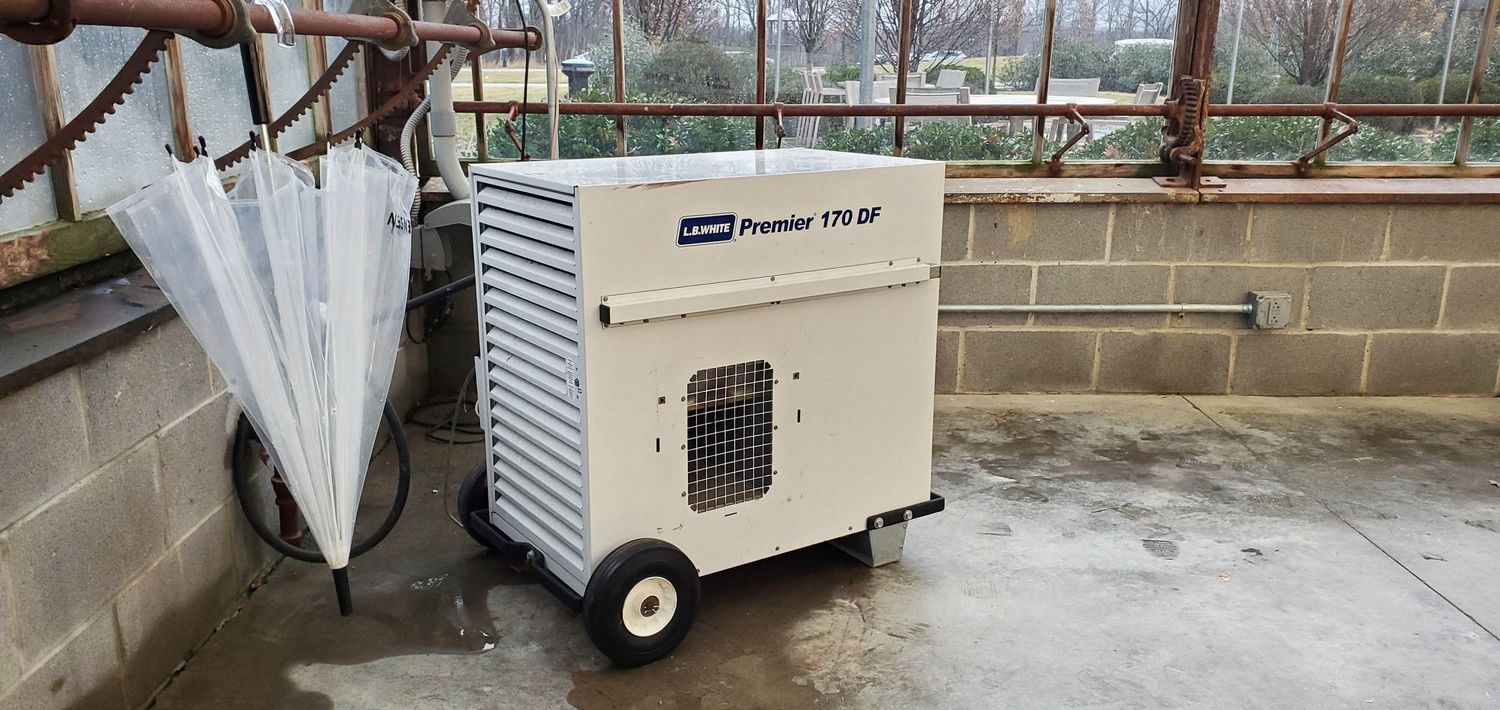 Oak Grove At Jorgensen Farms indoor greenhouse air conditioning units