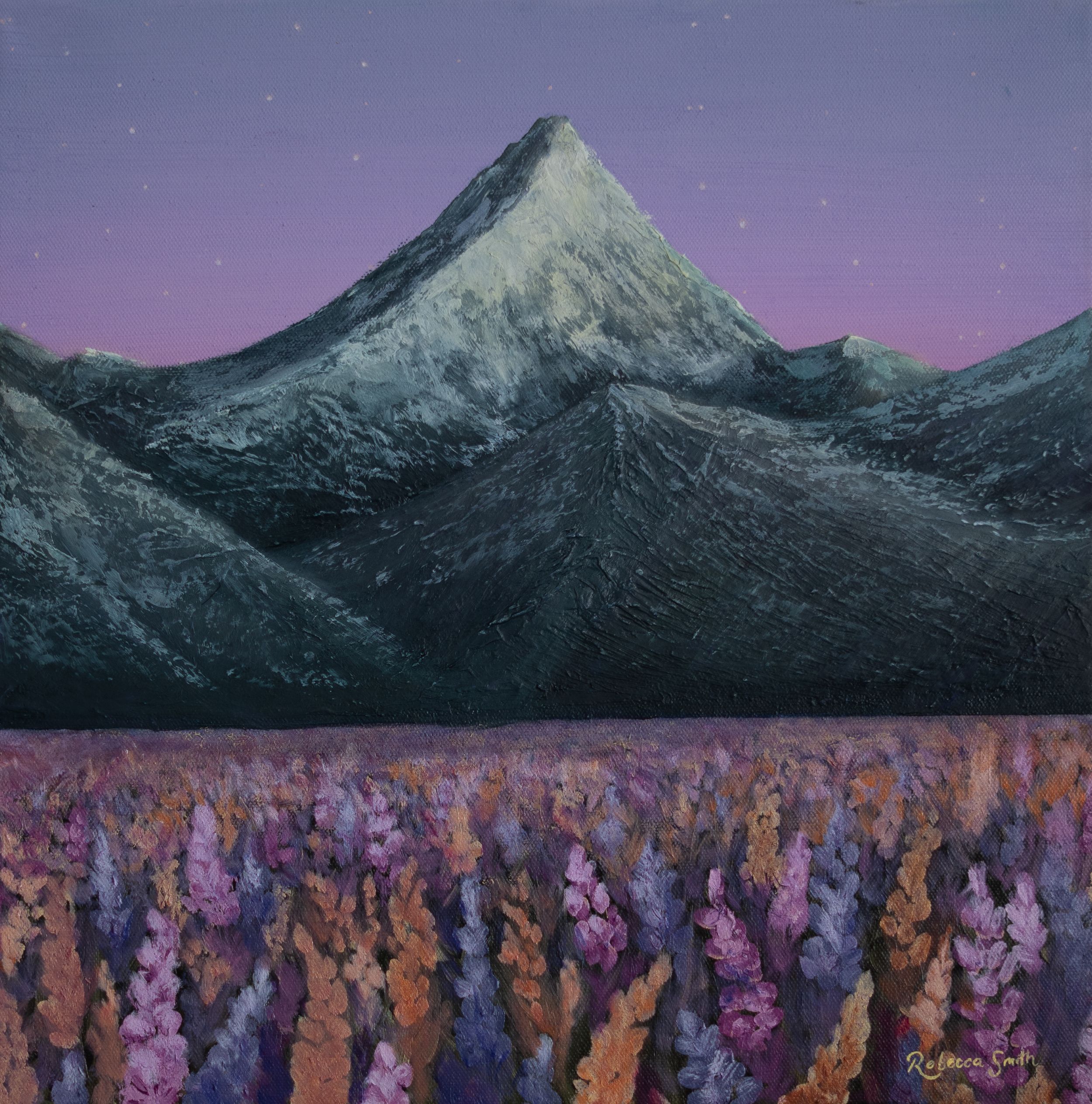 Oil Painting "Steadfast" by NZ Artist Rebecca Smith