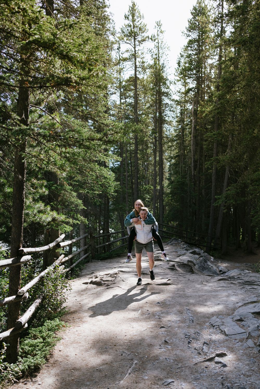 Lake Minnewanka Proposal in Banff | Matt + Kate