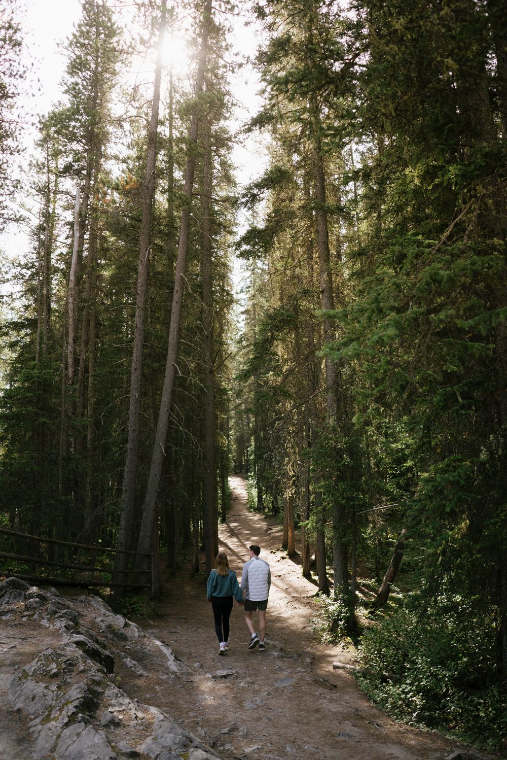 Lake Minnewanka Proposal in Banff | Matt + Kate