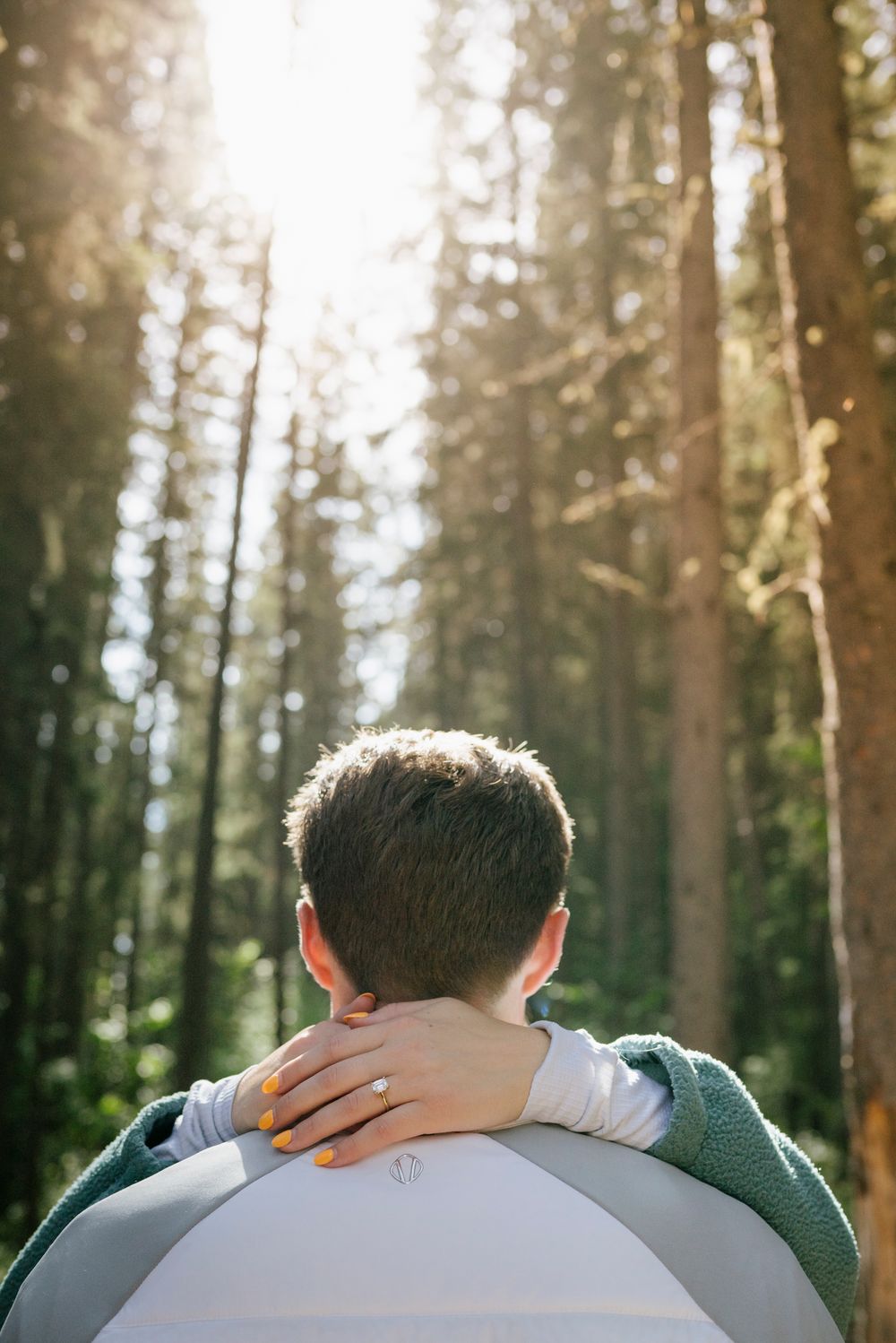 Lake Minnewanka Proposal in Banff | Matt + Kate