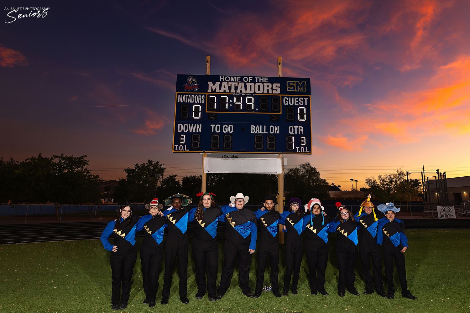 best high school team photo packages in phoenix valley az sports photographer Banner Pictures  Anjeanette Photography PVUSD DVUSD