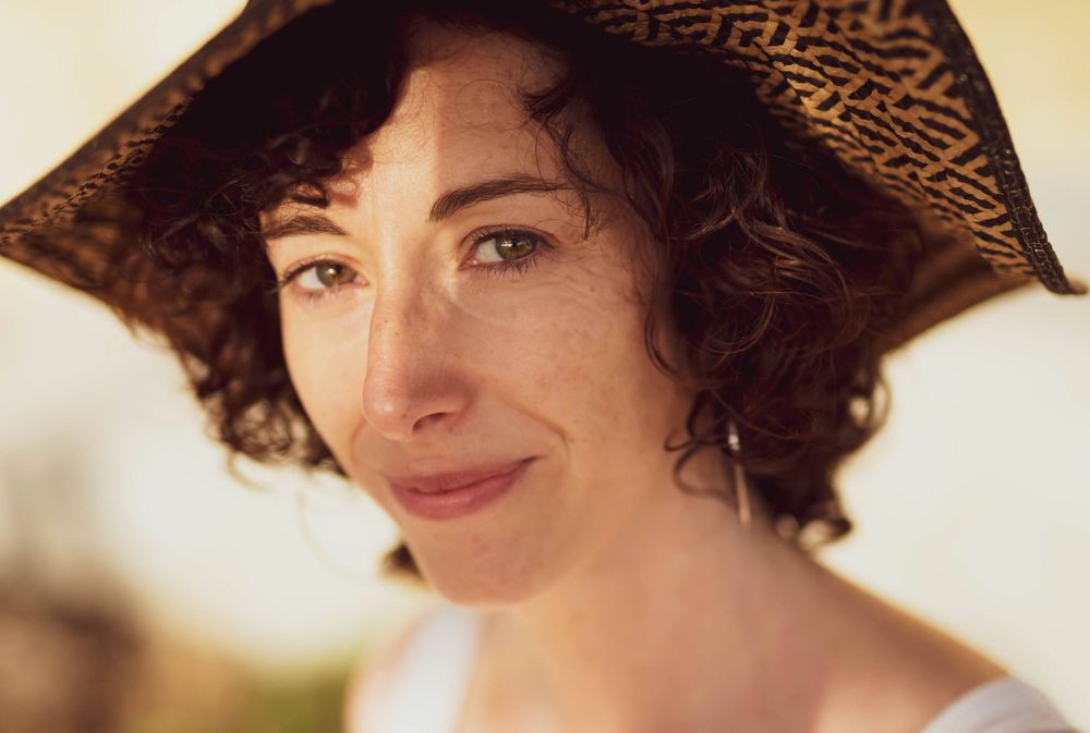 Photo de femme couleur dans le Gard, entre Uzès et Alès