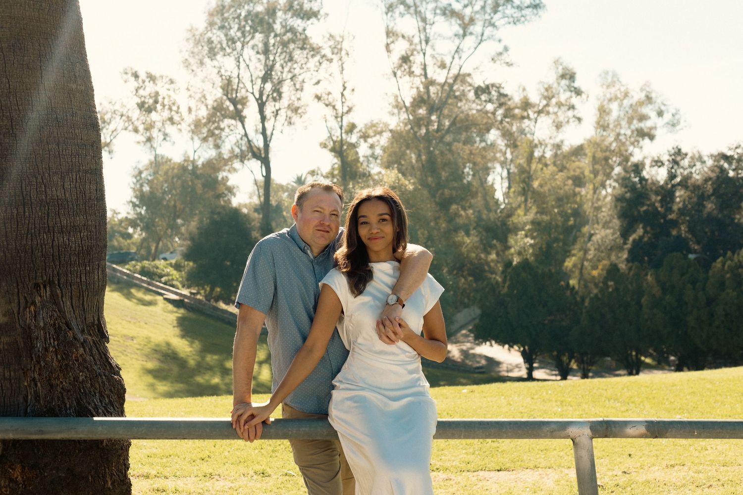 Hillcrest Park in Fullerton, Engagement session in California with OC budget friendly photographer.