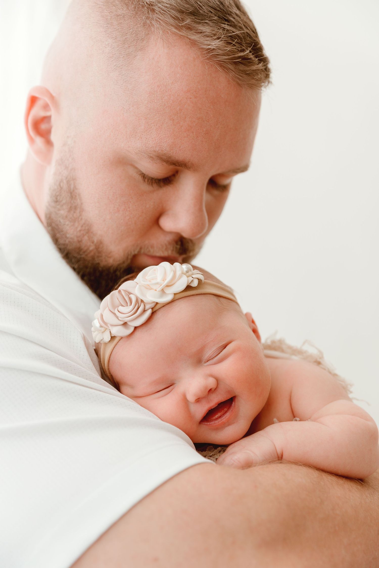 In home newborn picture session photography Tyler Texas