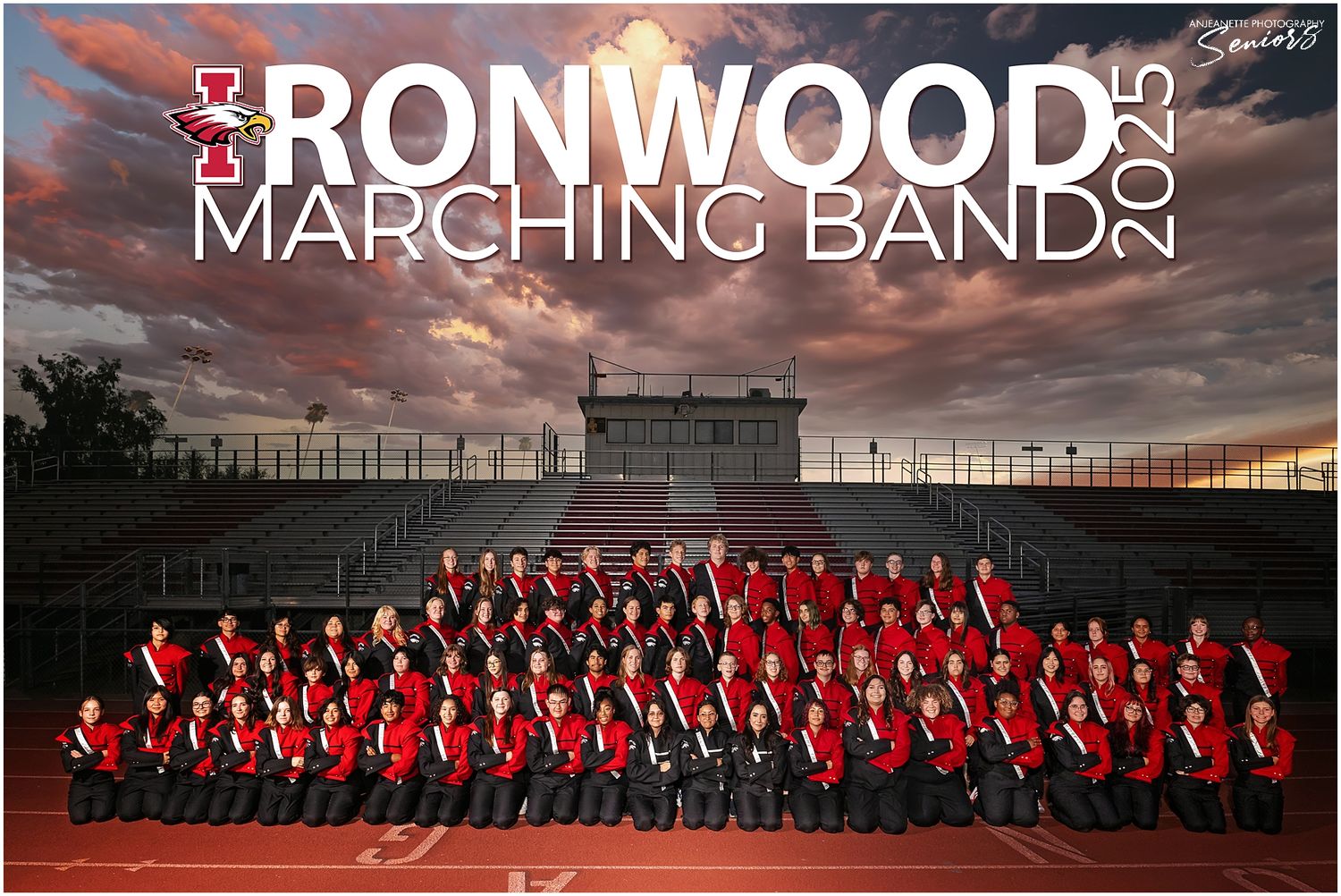 AZMBA WGAZ ABODA AZ Banners Marching Band group photos Pictures Phoenix Anjeanette Photography senior pictures www.phoenixteamphotography