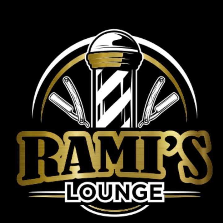 A sleek modern lounge logo design in black and gold metallic colors with minimalist geometric shapes and typography.