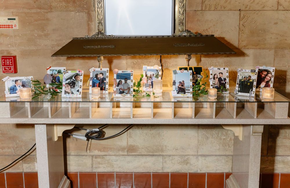 Decorated shelves displaying a collection of colorful bottles and lifestyle products in a modern retail store setting.