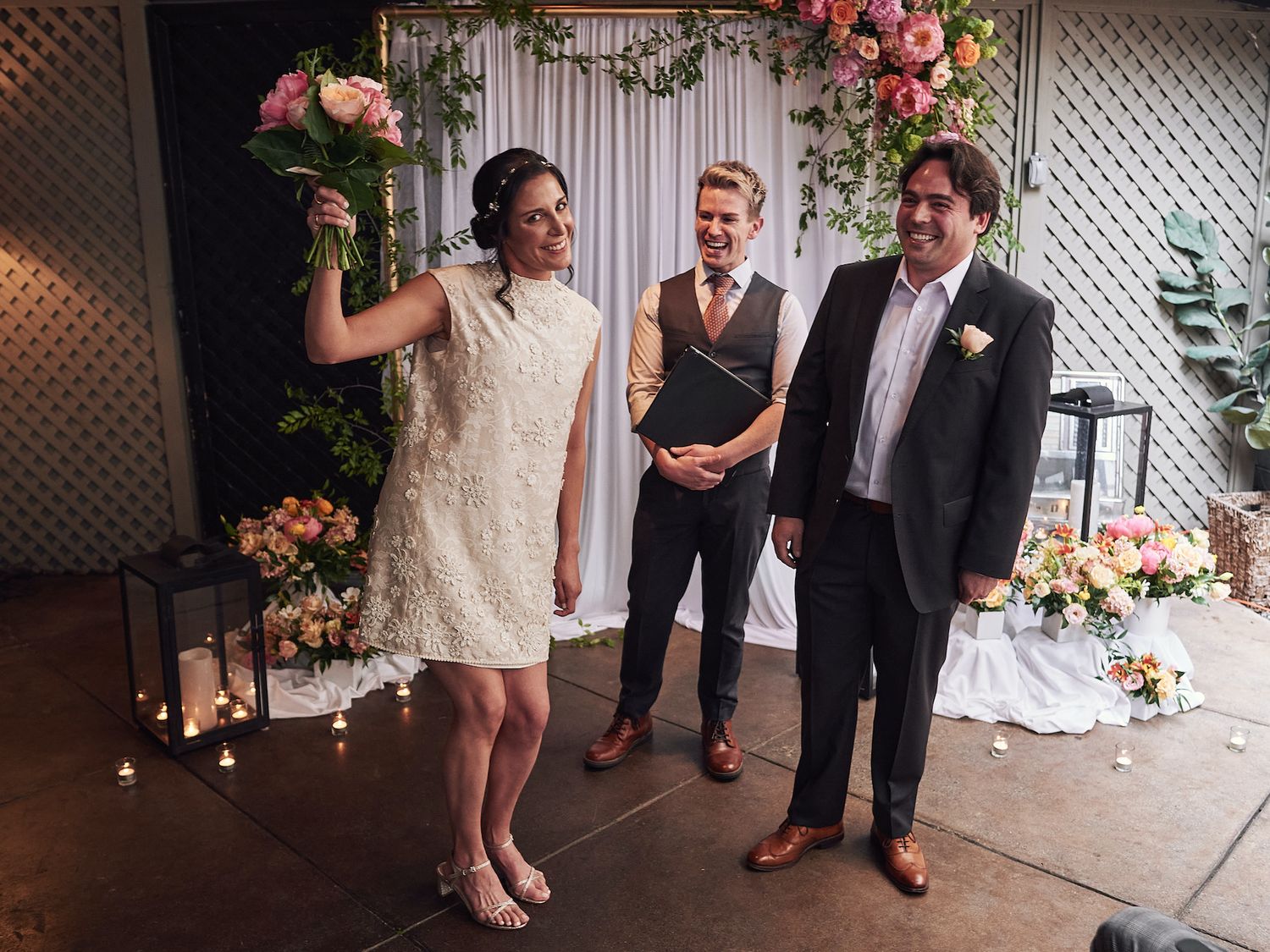 Pasadena wedding Bistro 45 photo