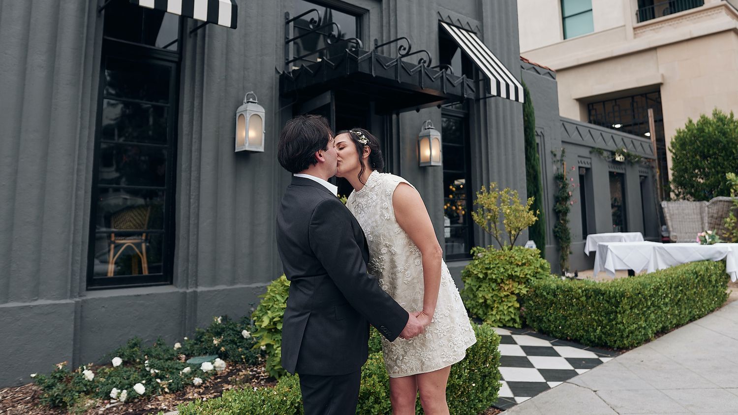 Pasadena wedding Bistro 45 photo