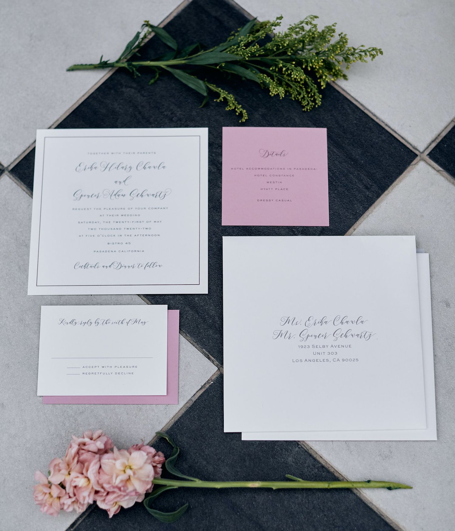 Pasadena wedding Bistro 45 photo