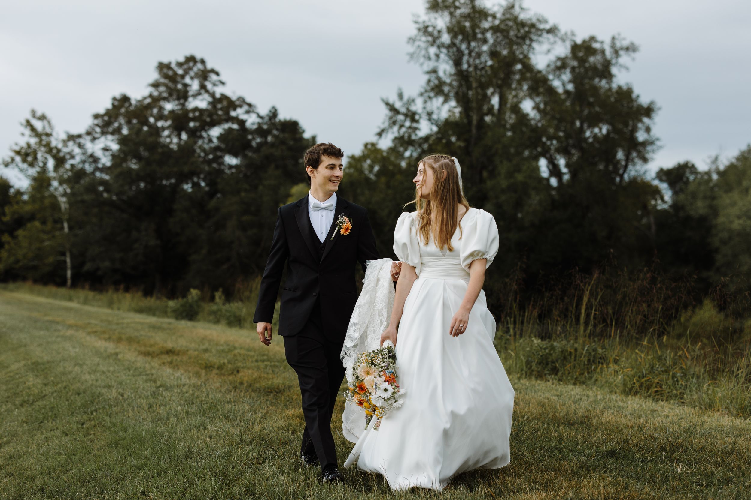 Catholic wedding portrait