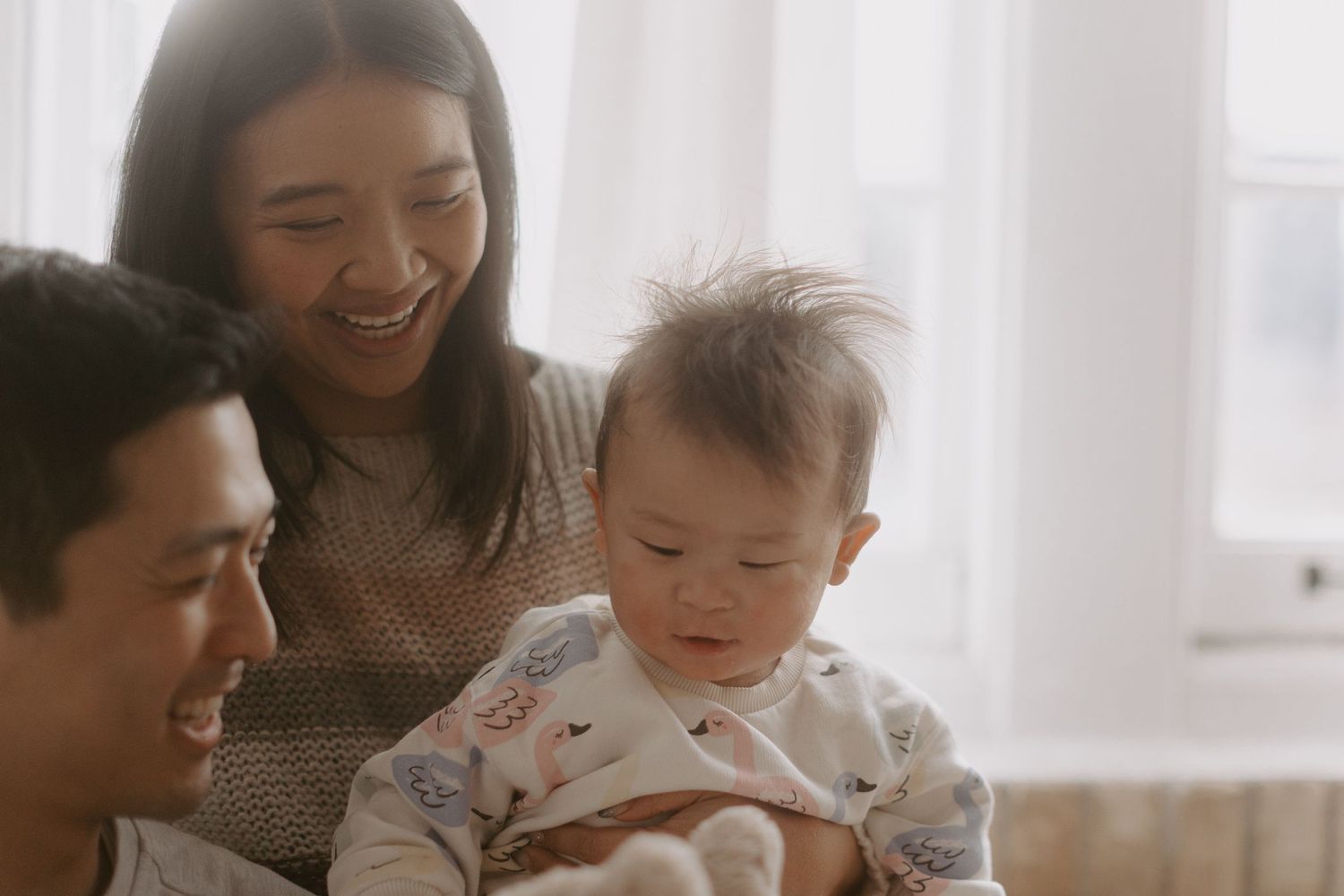 A family session in LOVT studio in liberty village.