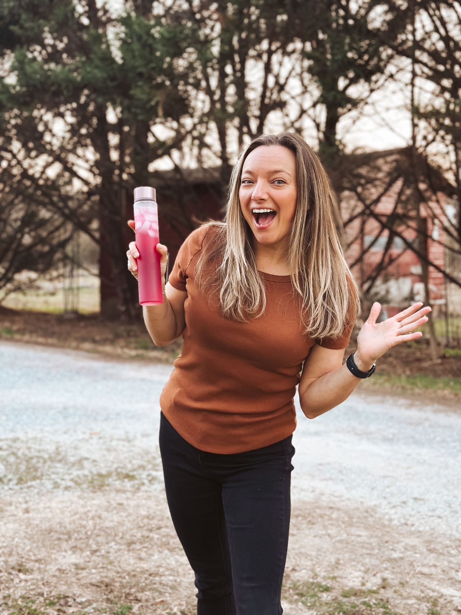 Amanda thriving on her Plexus journey, captured in a wellness lifestyle photo.