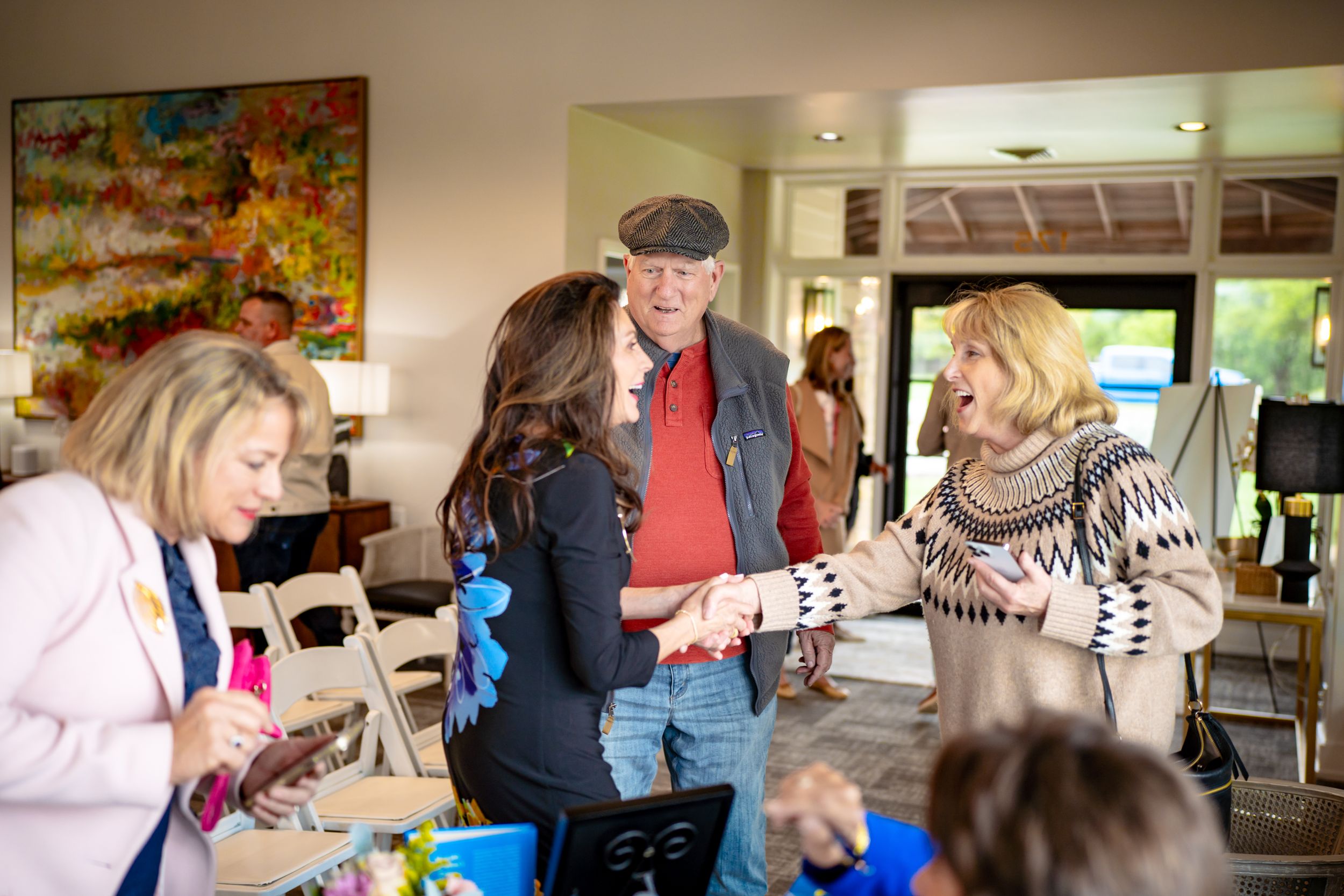 The Secret to Happiness is Low Expectations Book Signing with Isabel Bolt hosted by Randy White Real Estate in Southlake, Texas