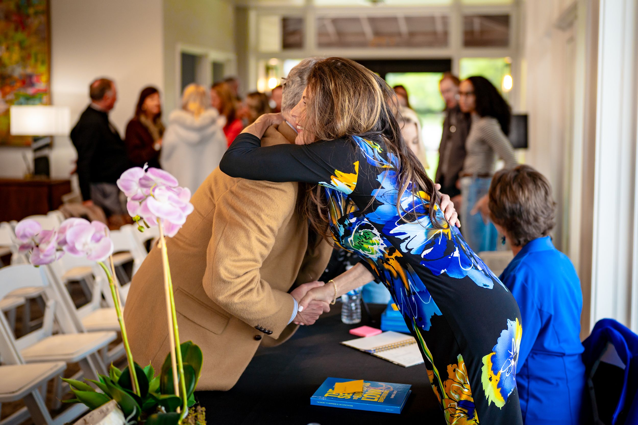 The Secret to Happiness is Low Expectations Book Signing with Isabel Bolt hosted by Randy White Real Estate in Southlake, Texas