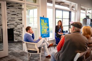 The Secret to Happiness is Low Expectations Book Signing with Isabel Bolt hosted by Randy White Real Estate in Southlake, Texas