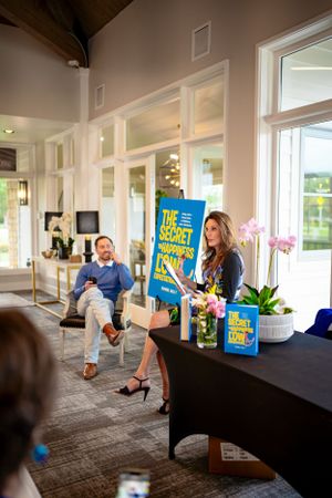 The Secret to Happiness is Low Expectations Book Signing with Isabel Bolt hosted by Randy White Real Estate in Southlake, Texas
