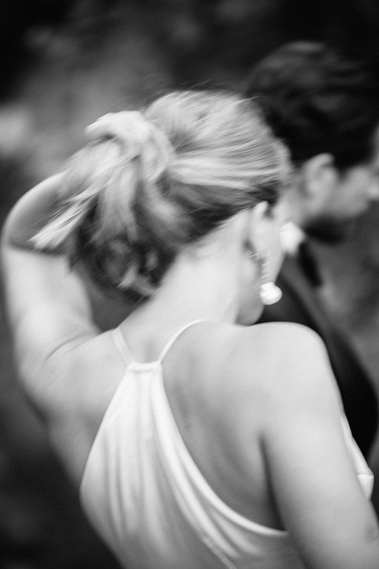 Artistic bridal portrait during a destination wedding on the Riviera