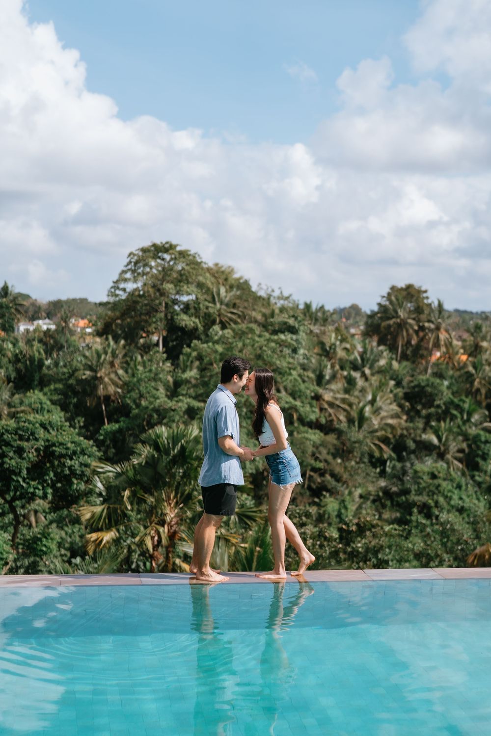 Bali holiday couple photography session at Adiwana Bisma
