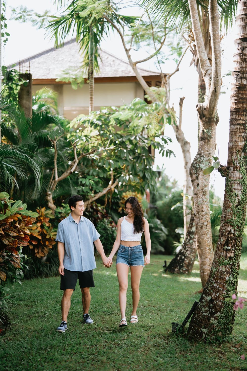 Bali holiday couple photography session at Adiwana Bisma