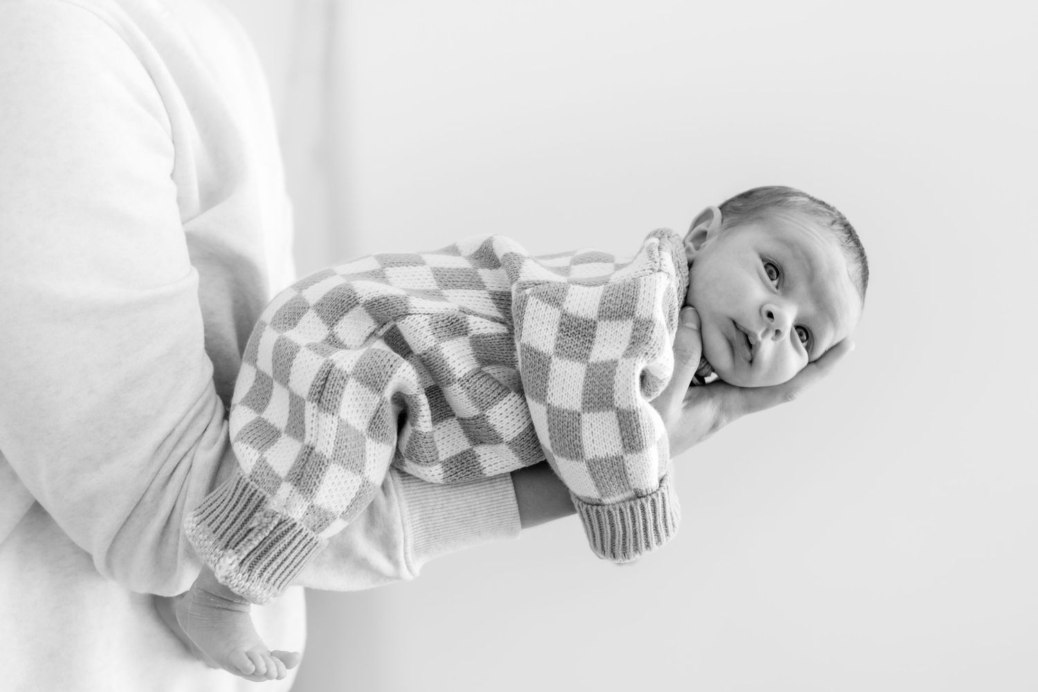 near cincinnati NKY photographer baby newborn fresh 48 lifestyle studio session after c-section birth images photos and albums of infant