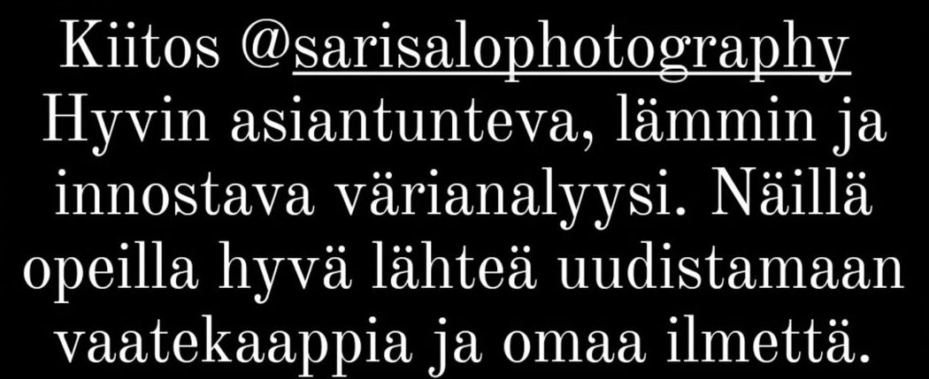 Paras Värianalyysi Helsinki