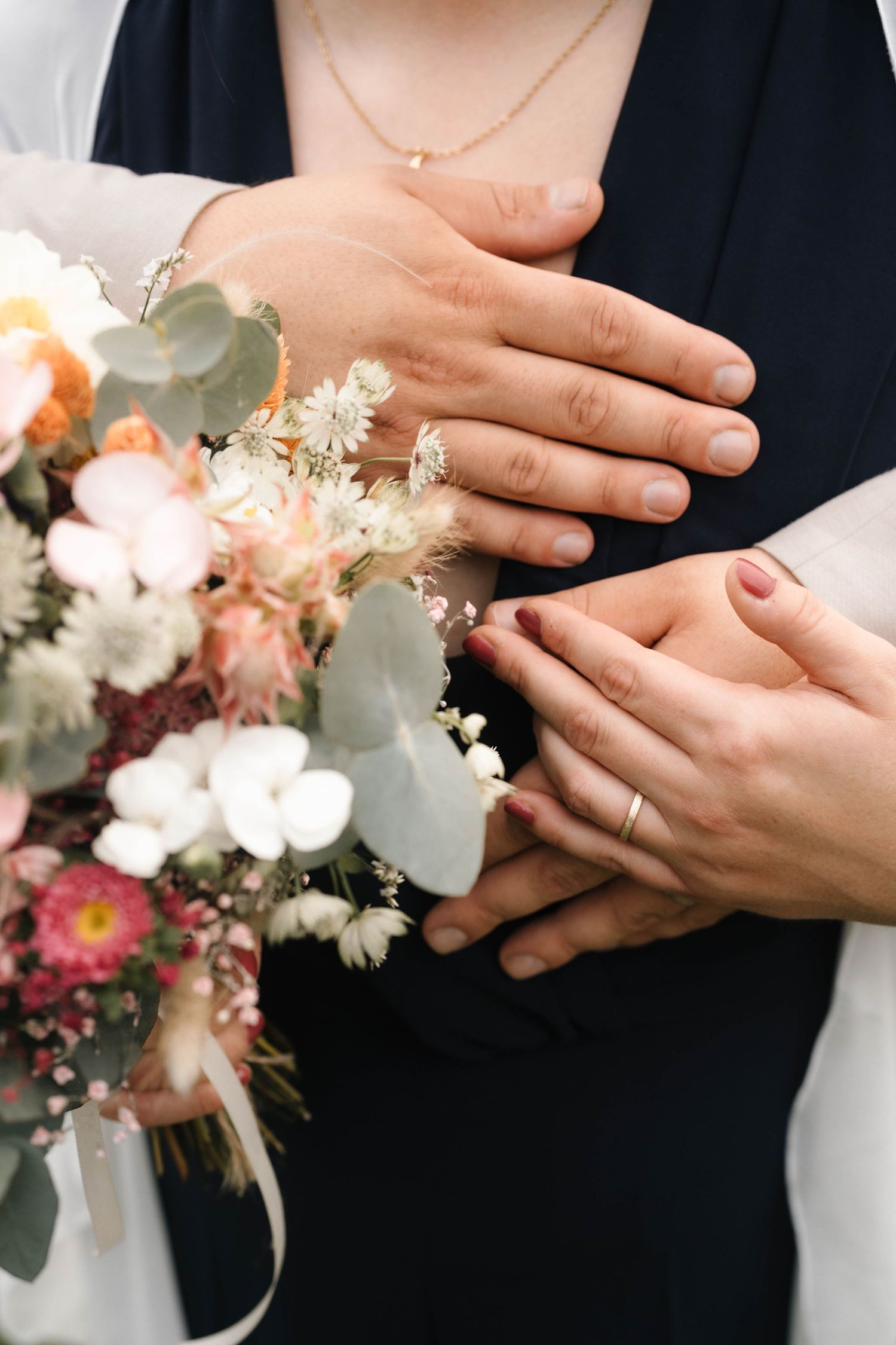 Details einer Hochzeit