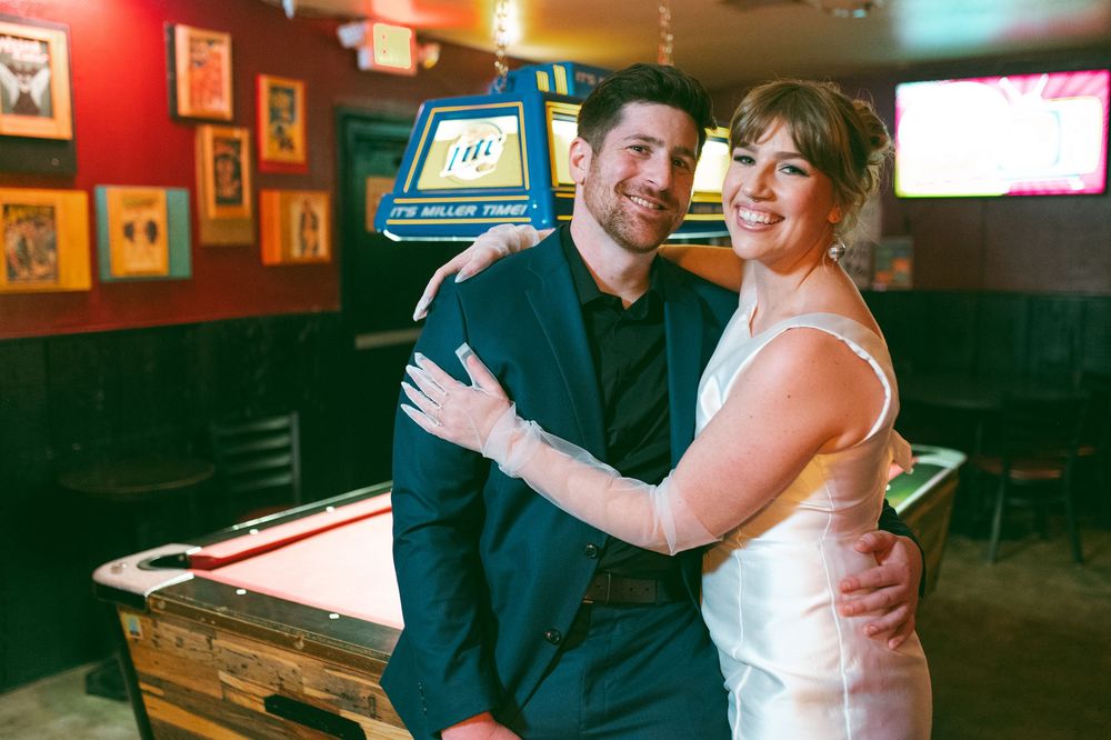Las Vegas engagement session on film