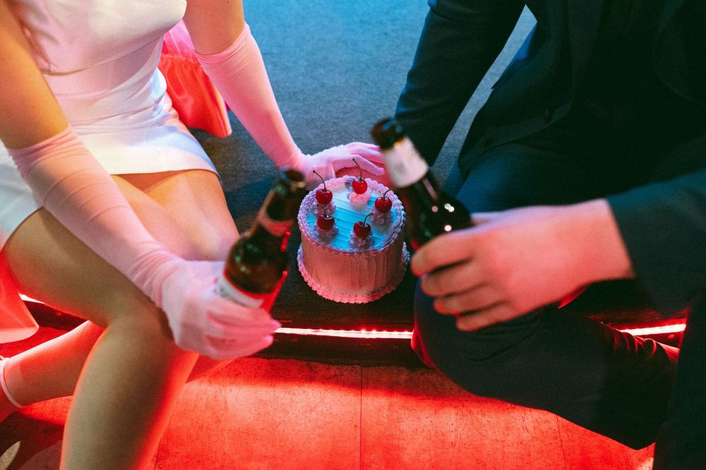 Las Vegas engagement session on film