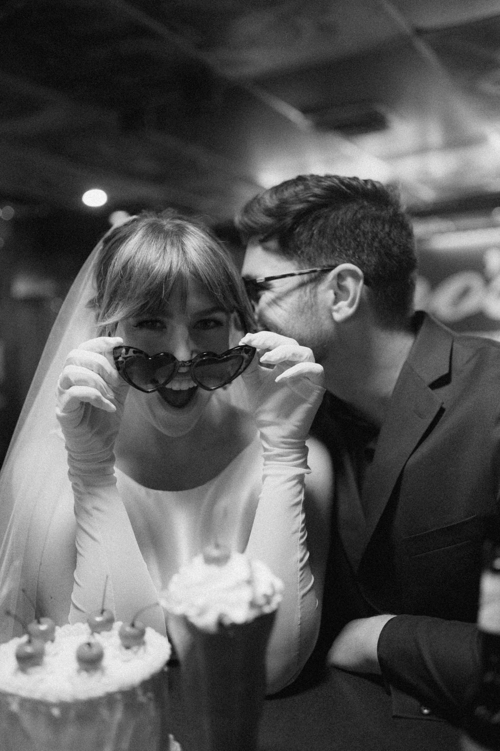 Las Vegas engagement session on film