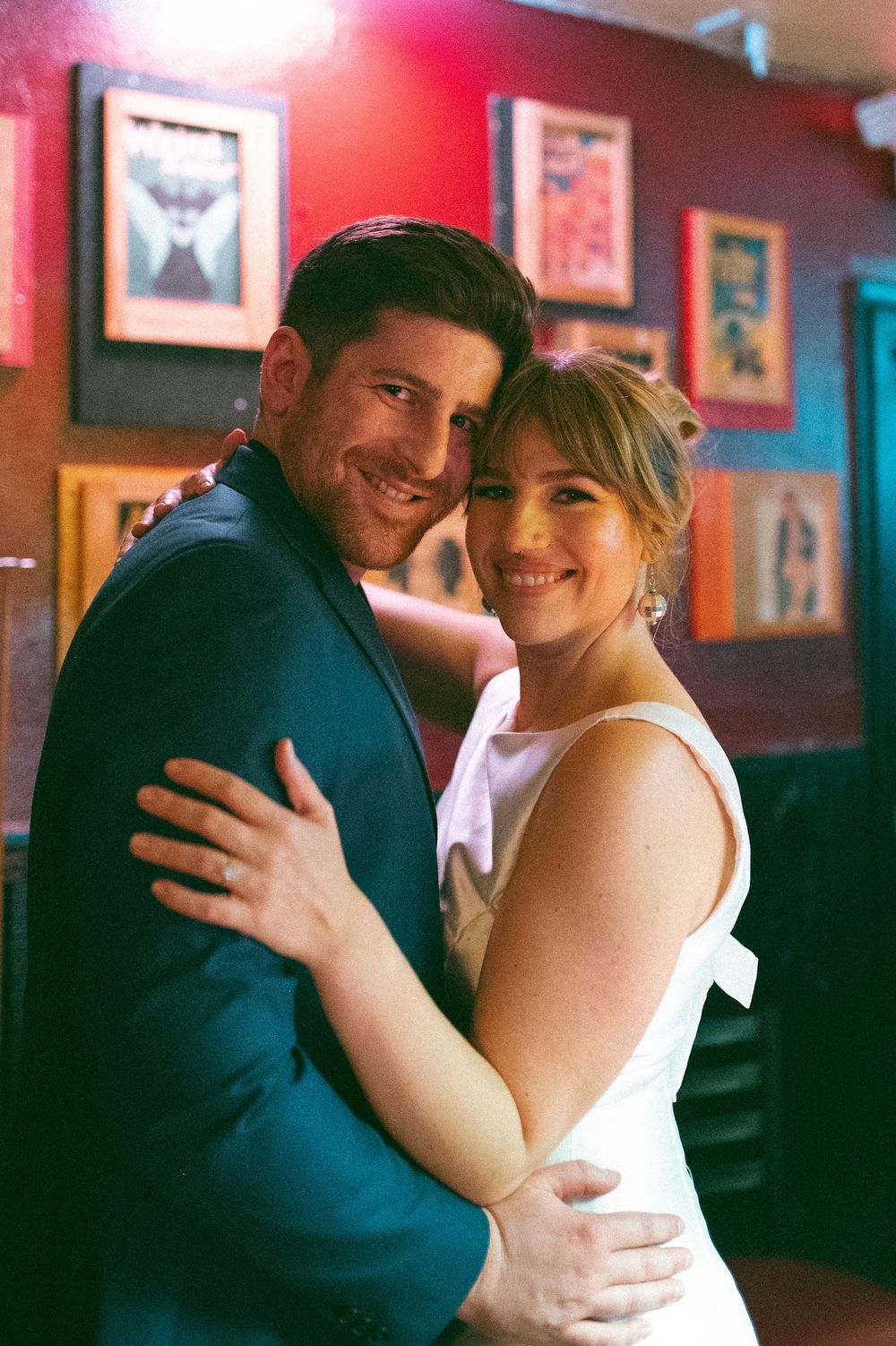 Las Vegas engagement session on film
