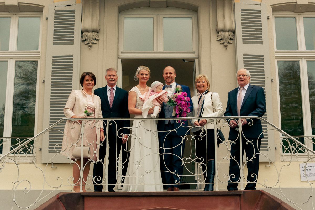 Standesamtliche Hochzeit in Schloss Morsbroich