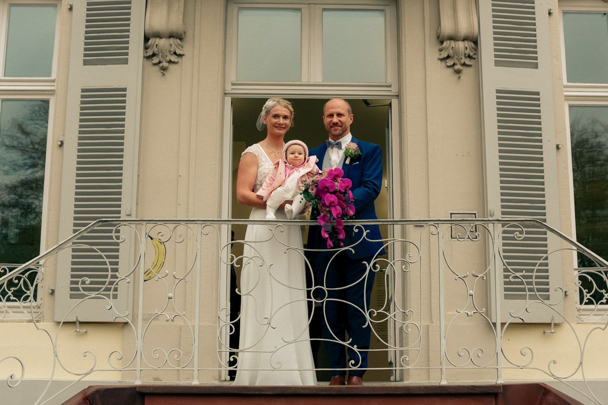 Standesamtliche Hochzeit in Schloss Morsbroich