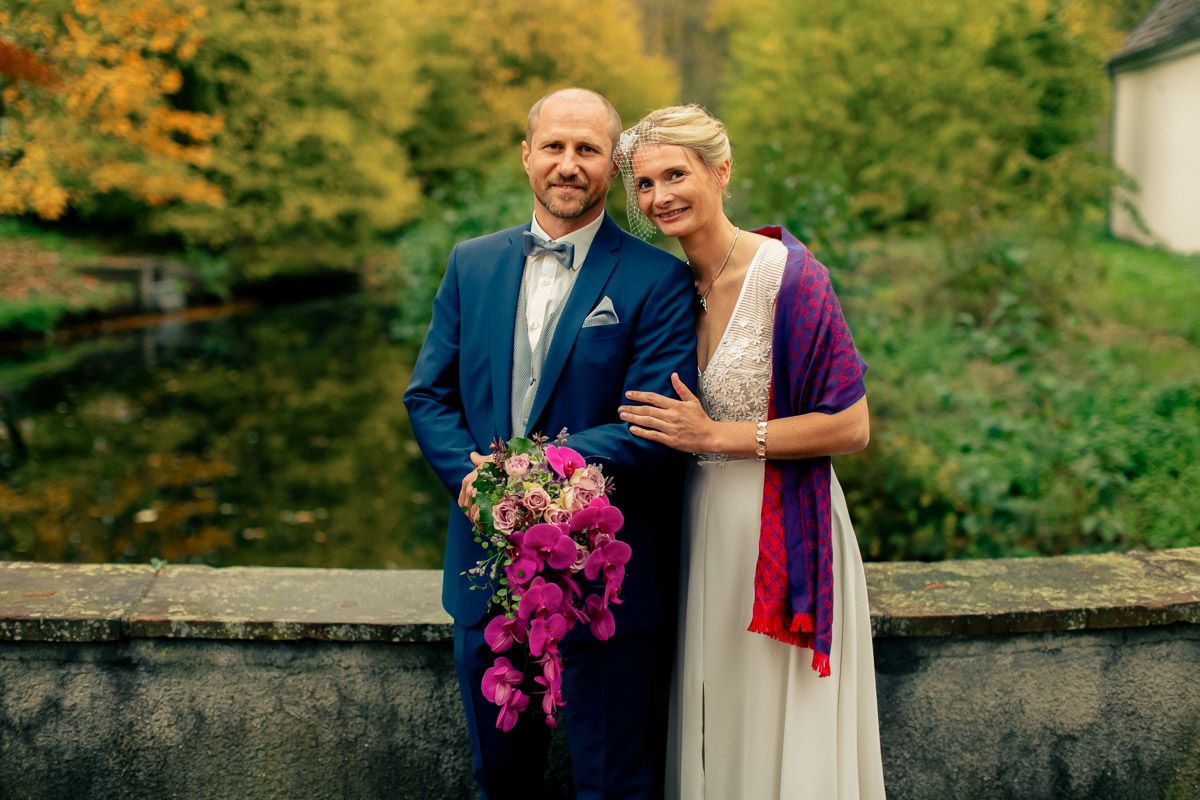 Hochzeitsfotograf in Schloss Morsbroich