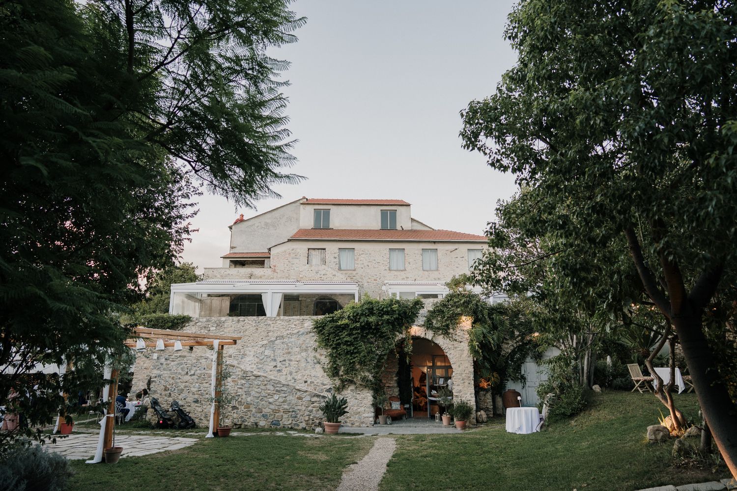 "Locanda del Cavaliere," a wedding venue in the province of Imperia