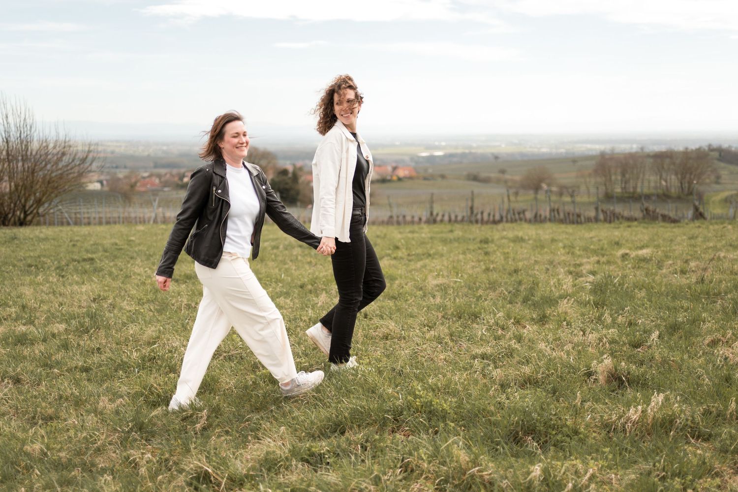 photographe couple Alsace naturel spontané rire