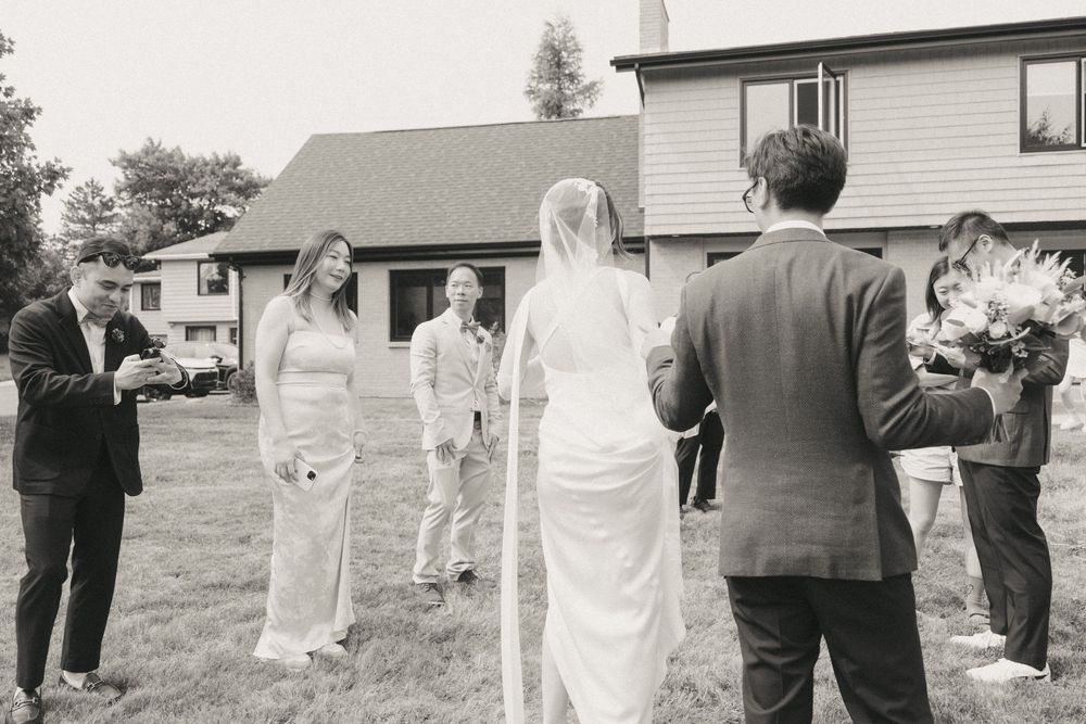 Wedding in Portugal Cove captured by Newfoundland documentary style wedding photographer Kaitlyn yvette