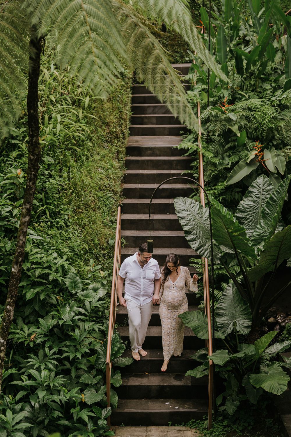 Maternity photoshoot session at Komaneka Bisma Ubud