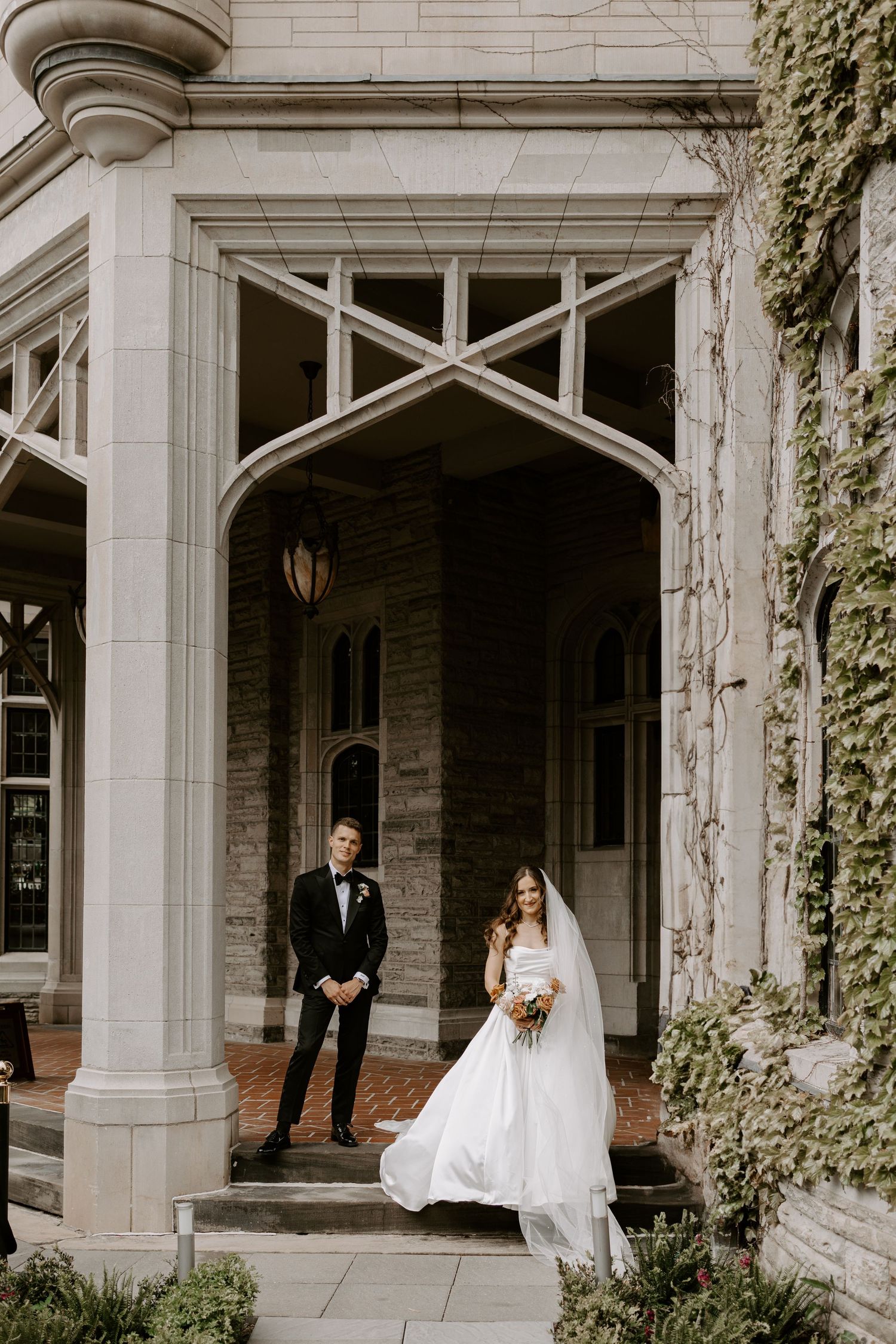 A beautiful candidly captured wedding at Casa Loma in Toronto, Ontario.
