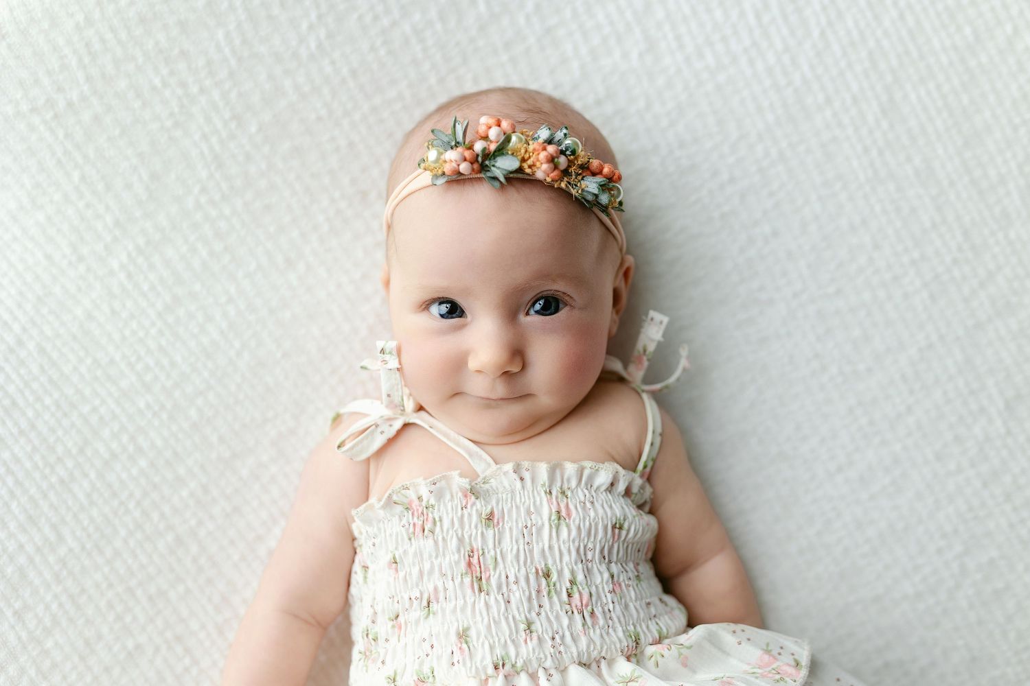 A shy little girl. Greenville, SC newborn photographer, Easley, SC newborn photographer, Upstate SC newborn photographer