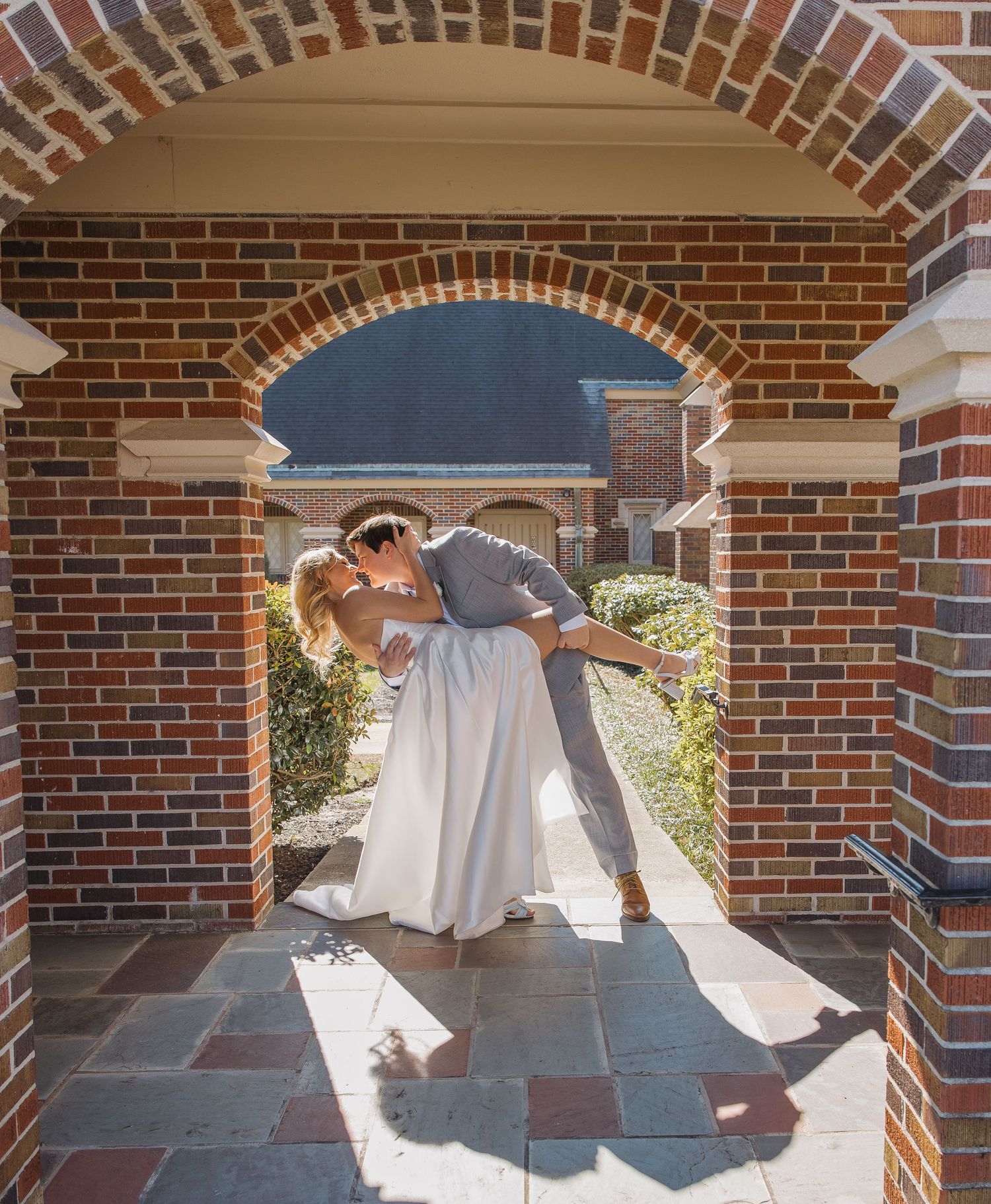 Swept off her feet