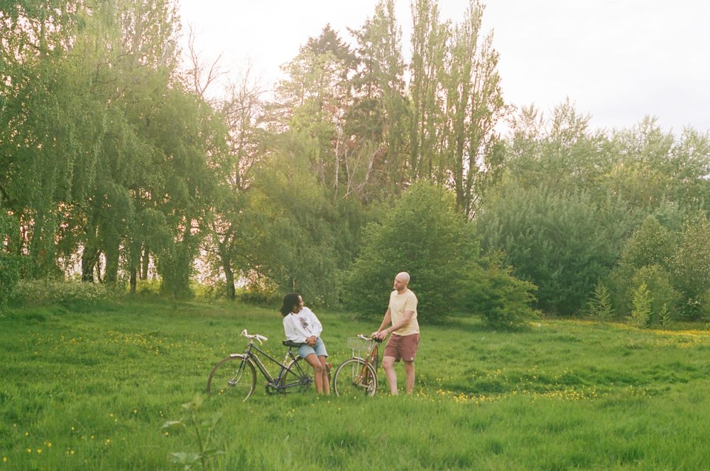 Film Photographer. Vintage. Vancouver Island. Adventurous. Outdoors. Nature Inspired. West Dyke Trail. Biking. Vintage.