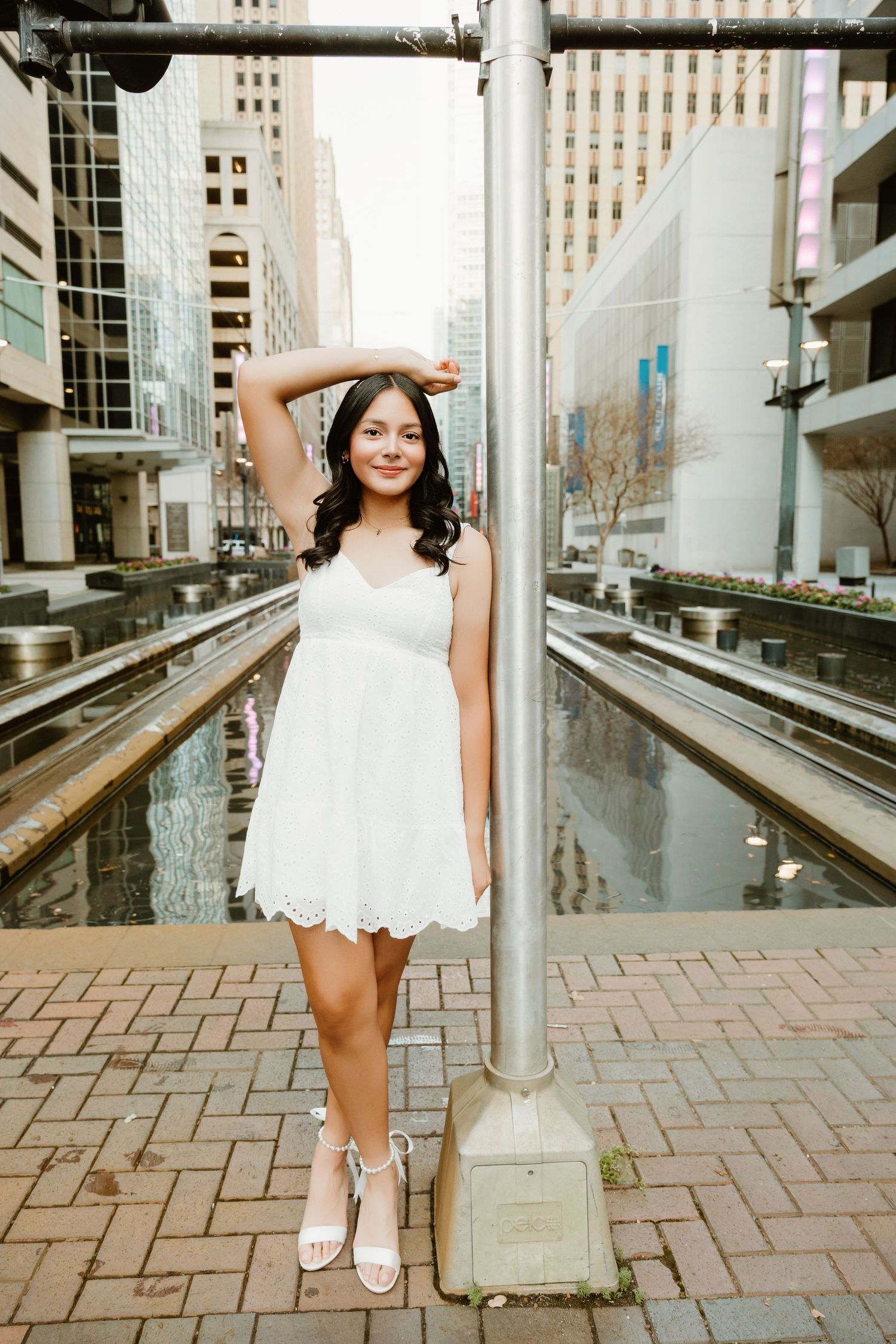 Houston senior photographer editorial style portraits