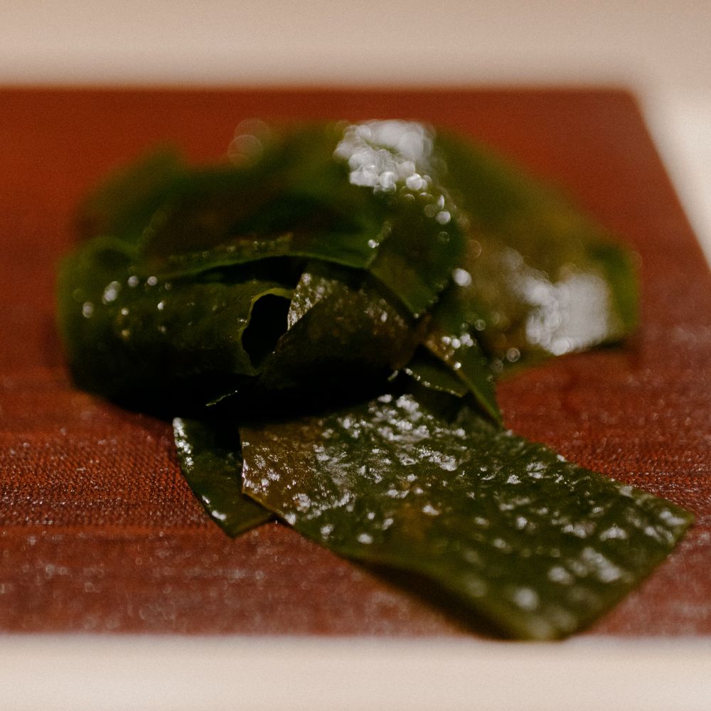 Kelp with ponzu