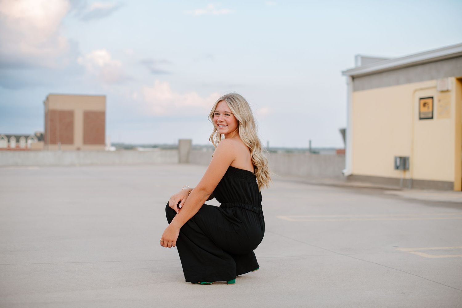 Senior pictures in downtown Wichita Kansas by Photographer Jessica Nadine Photography