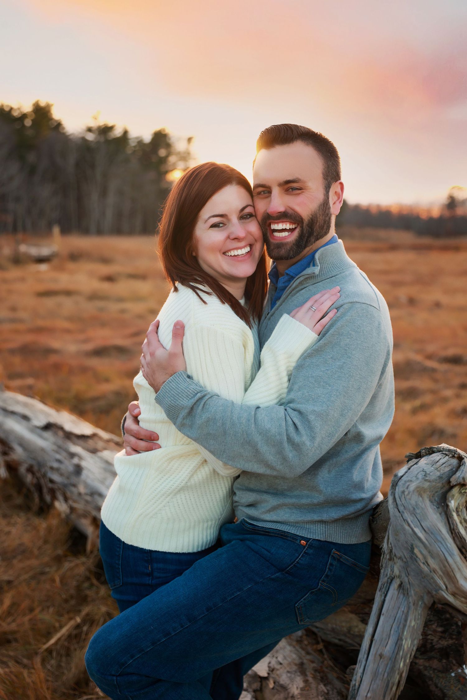 Engagement photographer Seacoast Maine