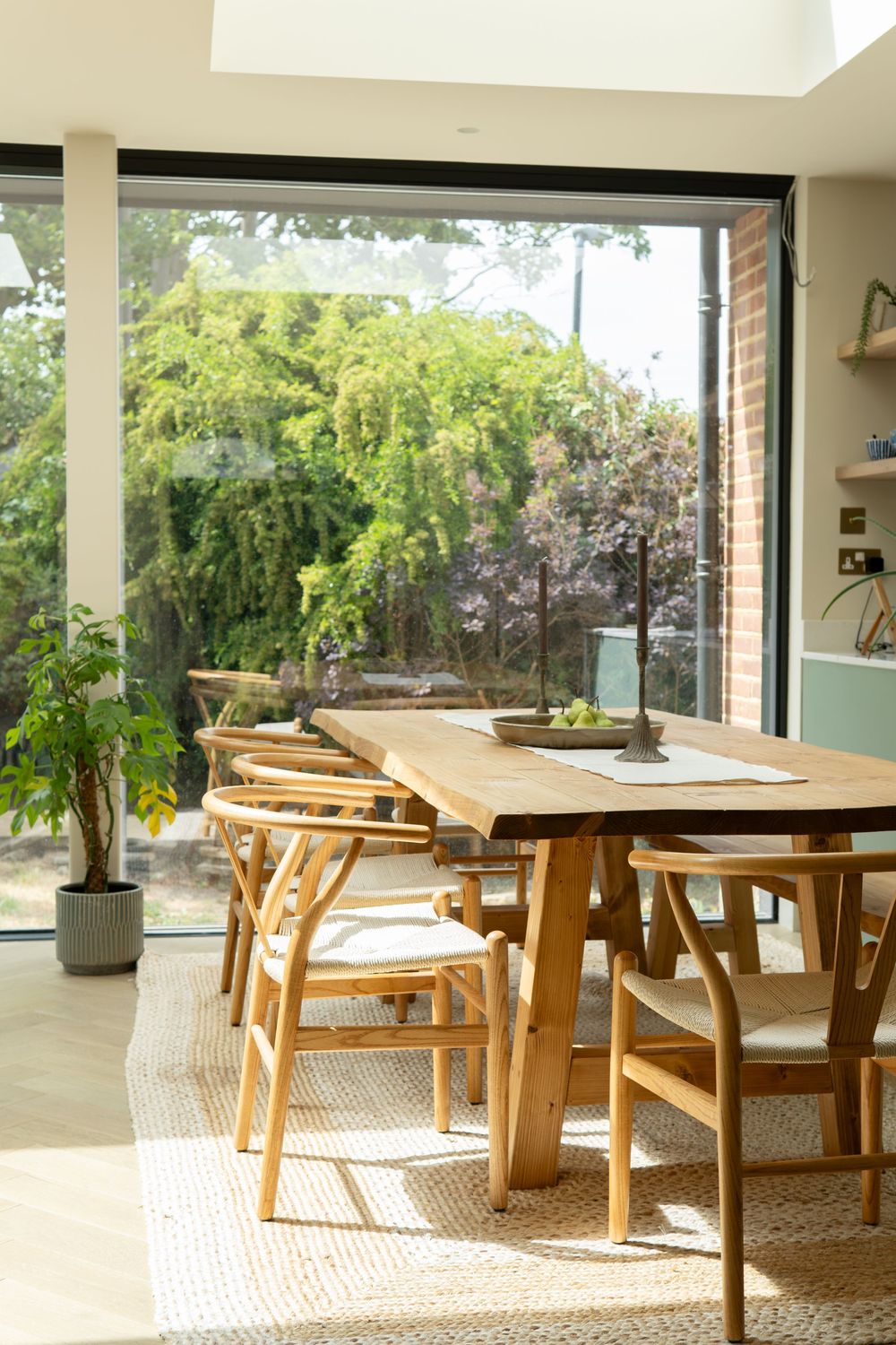 Contemporary home interior with open layout, natural light and a cohesive design approach.
