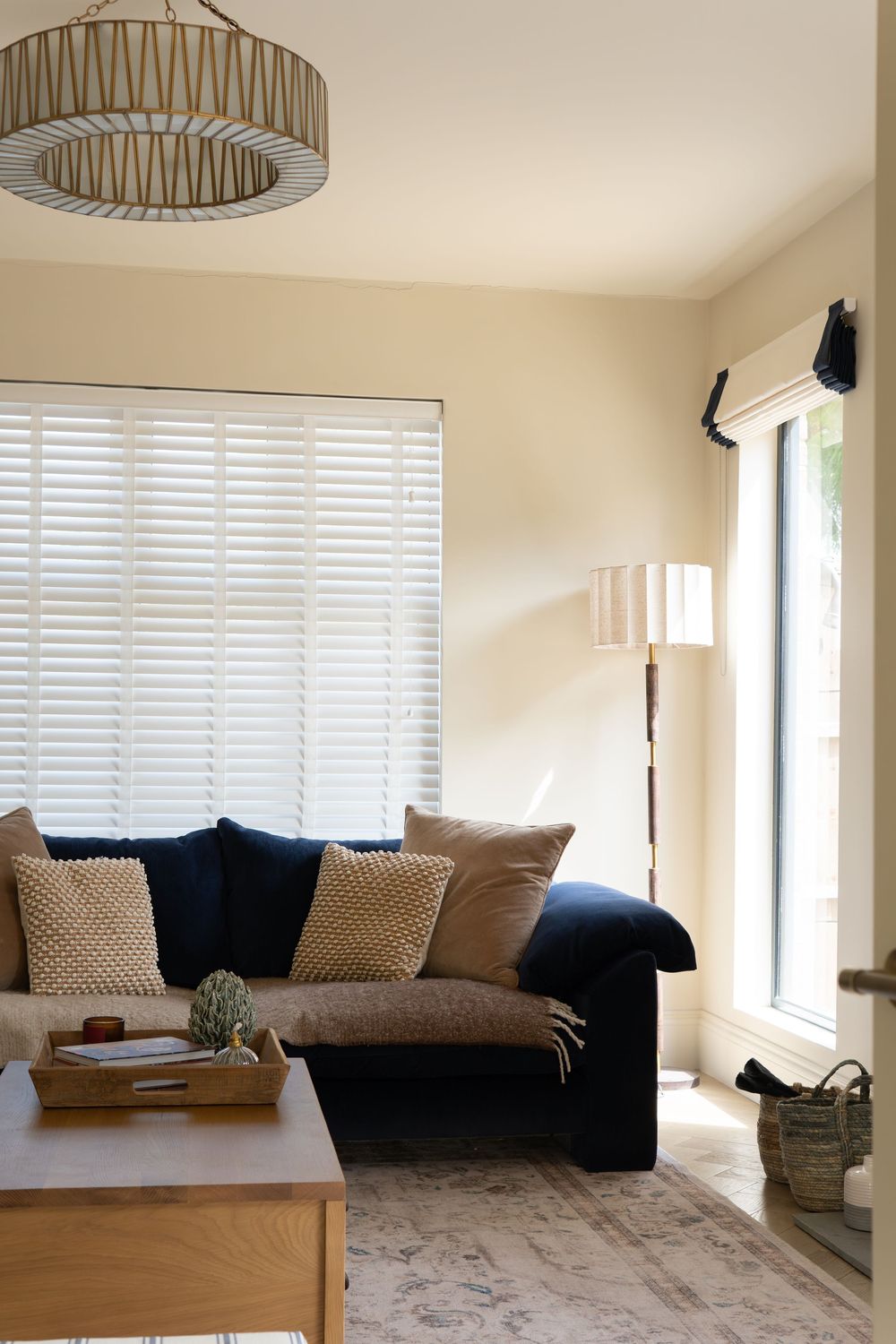 Contemporary home interior with open layout, natural light and a cohesive design approach.